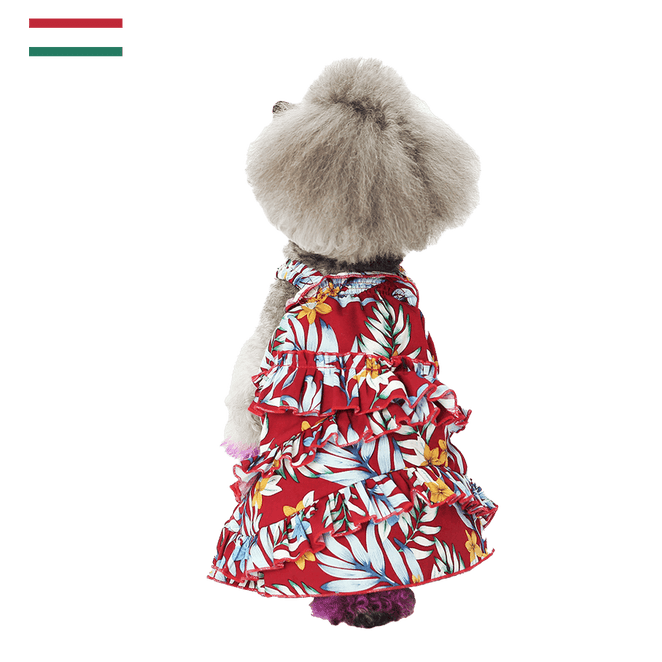 Hawaii Floral Print Dog Dress