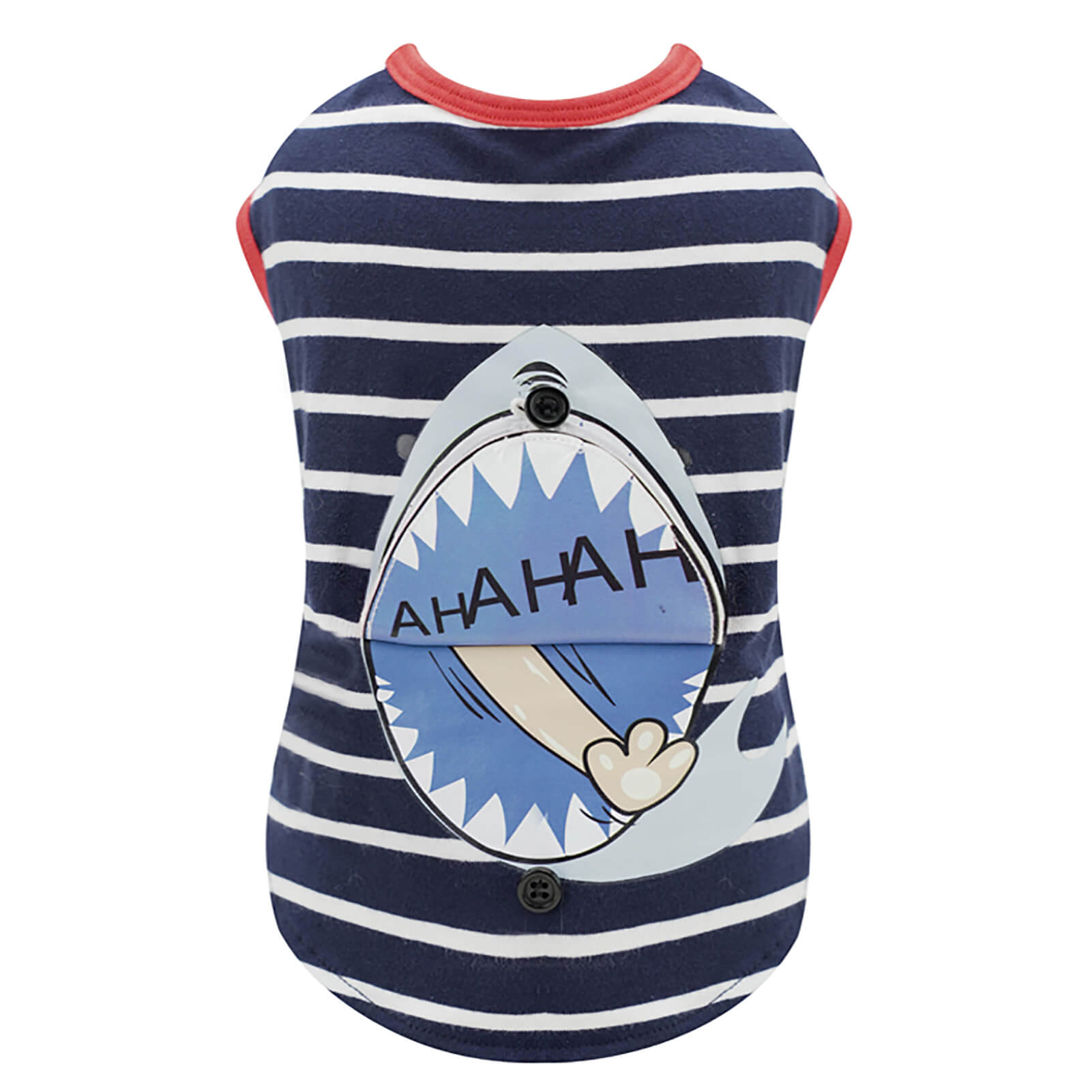 Shark Classic Striped Dog T-shirt