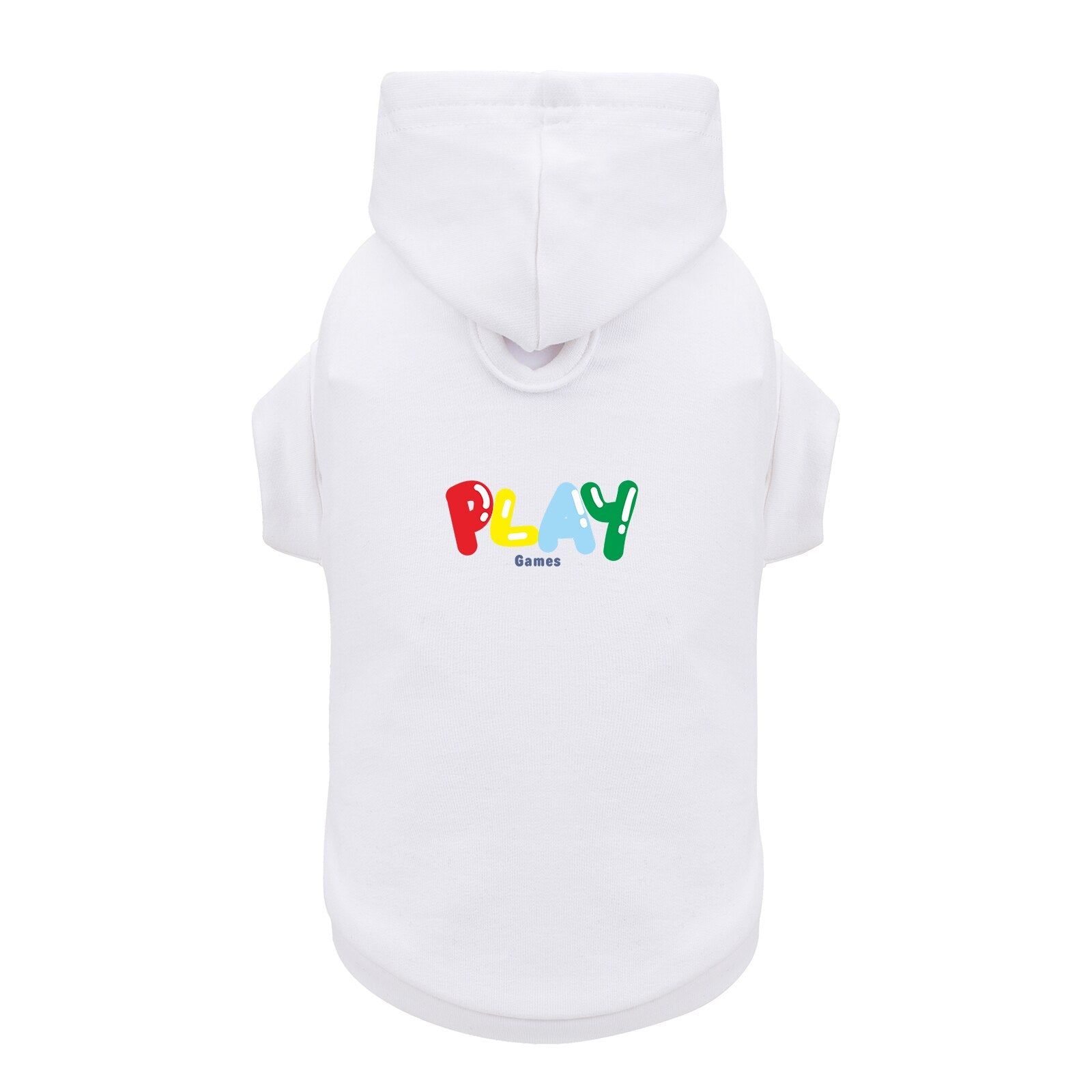 Letter and Pattern Printed Pet Hoodies for All Sizes and Ages Dogs and Cats, Cotton Soft Skin-Friendly Fabric