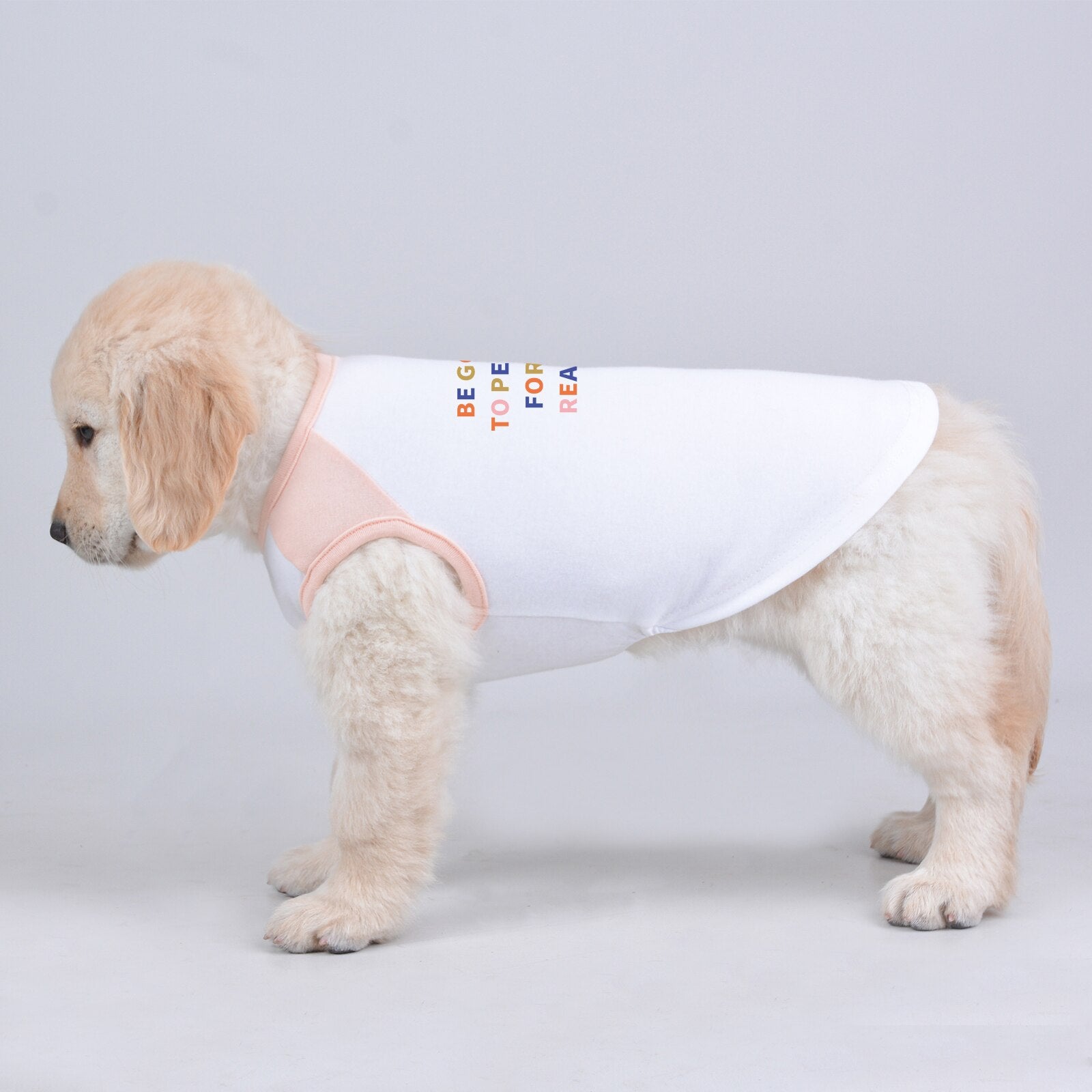 Printed Dog Clothes Sleveless Tshirt Vest Summer for Pets in All Sizes and Ages, Fine Breathable Fabric and High Quality