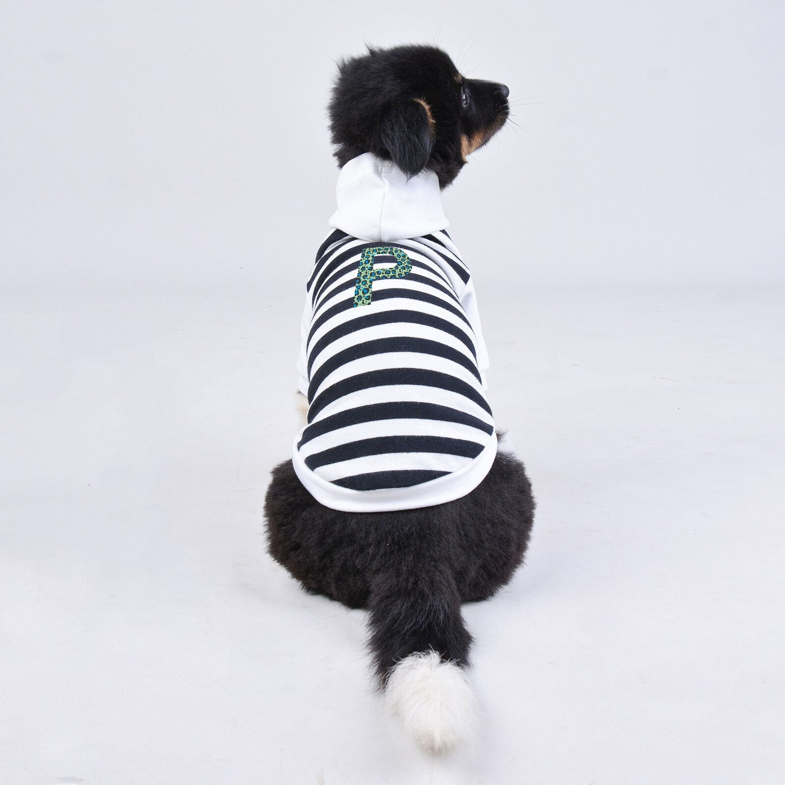 Cotton Pet Clothes Hoodie for Small Medium Big Dogs Cats Leash Hole Cold Weather Keep Warm
