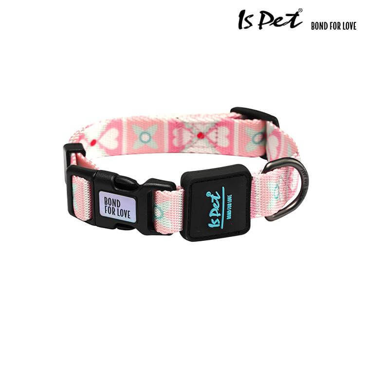 ISPET Sushi Floral Polyester Dog Collar