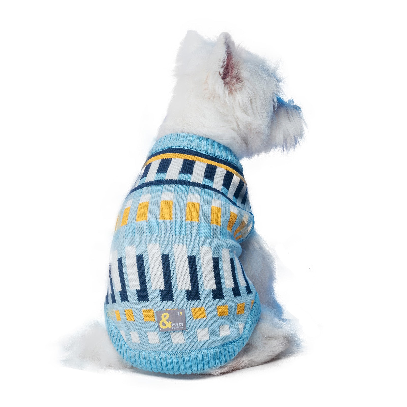 Knit Pullover Personalized Dog Sweater