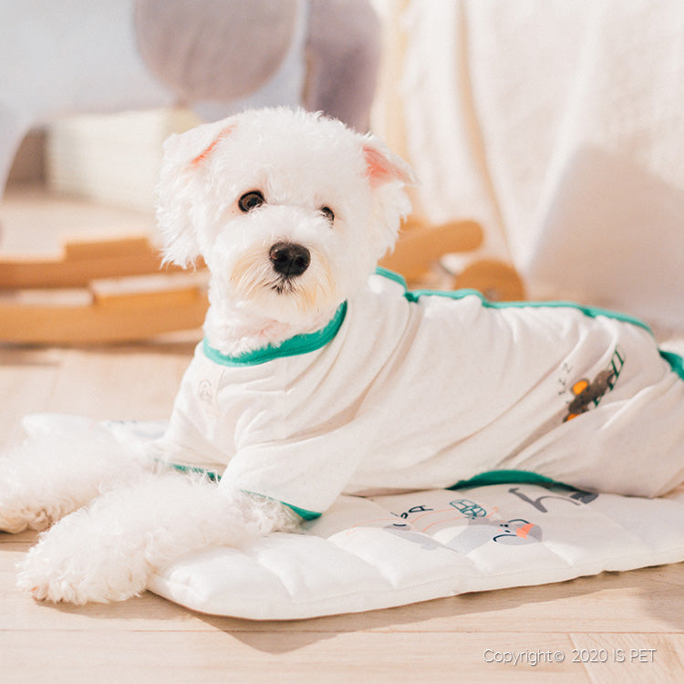 Life Is Better Cotton Dog Jumpsuit
